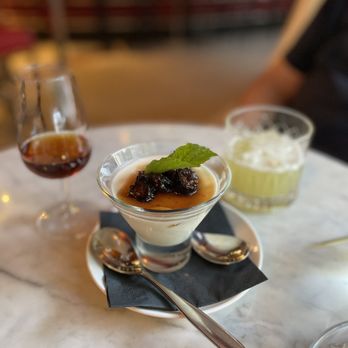 Uva Wine & Cocktail Bar - Ice wine, fig panna cotta - Wine Bars Near Me - Vancouver, British Columbia