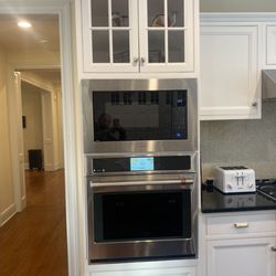 GE cafe electric single wall oven.