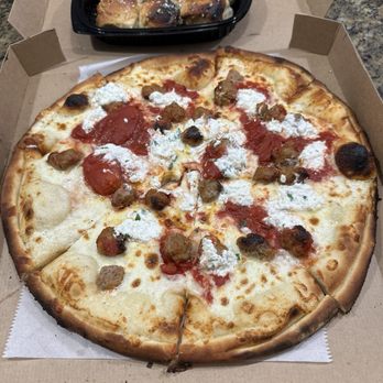 Anthony's Coal Fired Pizza & Wings - Meatball Ricotta 16" - Italian Near Me - Tampa, Florida Anthony's Coal Fired Pizza & Wings - Meatball Ricotta 16" - Italian Near Me - Tampa, Florida