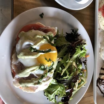 Egghead Cafe - Prosciutto Egg Toast: fried egg, tomato, mozzarella, basil, sun-dried tomato sauce, basil aioli - Coffee & Tea Near Me - Honolulu, Hawaii Egghead Cafe - Prosciutto Egg Toast: fried egg, tomato, mozzarella, basil, sun-dried tomato sauce, basil aioli - Coffee & Tea Near Me - Honolulu, Hawaii