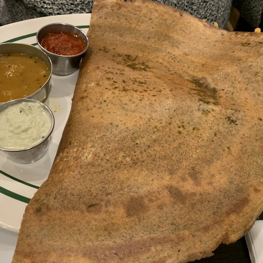 Dosa Grill - Spinach paneer dosa - Vegetarian Near Me - East Windsor, New Jersey
