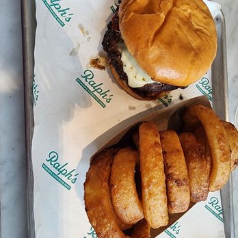 Ralph's Burger and Sandwich Shop - CANDIED BACON SWISS BURGER - American Near Me - Ocala, Florida Ralph's Burger and Sandwich Shop - CANDIED BACON SWISS BURGER - American Near Me - Ocala, Florida