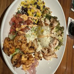 Chicken and Shrimp Bowl Chicken and Shrimp Bowl