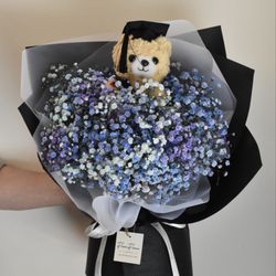 Floriflora Florist - Teddy bear bouquet for Graduation