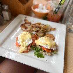 Sunrise Social - Eggs royale special