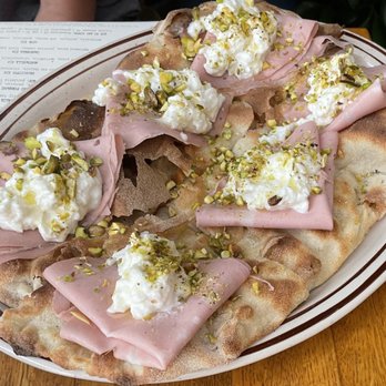 OSTE - Mortadella Pinsa - Italian Near Me - Los Angeles, California