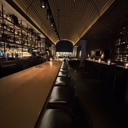 Full restaurant view from bar Full restaurant view from bar