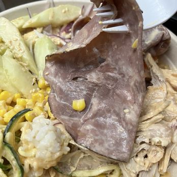 PoKeMaN - Sliced roast beef ADVERTISED as beef which I paid an extra $3.50 for - Poke Near Me - Plantation, Florida PoKeMaN - Sliced roast beef ADVERTISED as beef which I paid an extra $3.50 for - Poke Near Me - Plantation, Florida