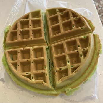 Phin Cafe - Pandan waffle ask for extra crispy $4.75 - Coffee & Tea Near Me - Fremont, California Phin Cafe - Pandan waffle ask for extra crispy $4.75 - Coffee & Tea Near Me - Fremont, California