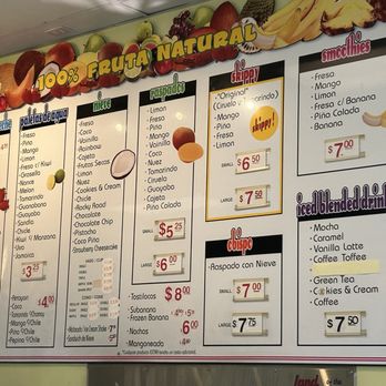 Paleteria Limon - Menu - Ice Cream & Frozen Yogurt Near Me - Maywood, California Paleteria Limon - Menu - Ice Cream & Frozen Yogurt Near Me - Maywood, California