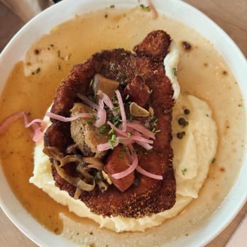 The Citizen - Pork schnitzel - New American Near Me - Alys Beach, Florida The Citizen - Pork schnitzel - New American Near Me - Alys Beach, Florida