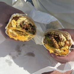 The Whistle Stop By Ariel Seafoods - Breakfast burrito
