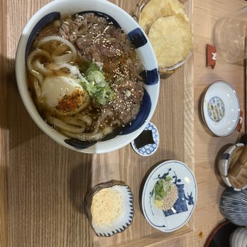 Zaru - Beef udon. - Japanese Near Me - Orlando, Florida