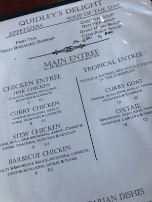 Menu photo 2 Quidleys Delight Charlotte, NC