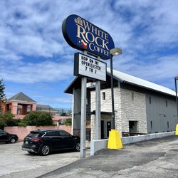 White Rock Coffee - The outside