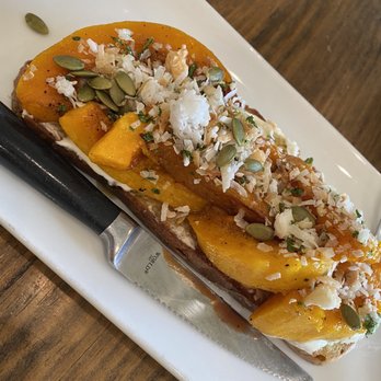 2 Birds Coffee - butternut squash toast - Coffee & Tea Near Me - Miramar Beach, Florida