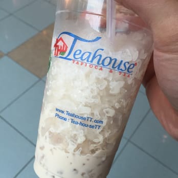 The Teahouse Tapioca & Tea - This is only after a few small sips and it's almost gone. I expect this from sonics but not tea house. Outrageous!!! - Coffee & Tea Near Me - Houston, Texas The Teahouse Tapioca & Tea - This is only after a few small sips and it's almost gone. I expect this from sonics but not tea house. Outrageous!!! - Coffee & Tea Near Me - Houston, Texas