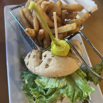 Hops Burger Bar - The Hops Classic Burger - Burgers Near Me - Greensboro, North Carolina