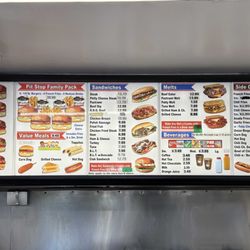 Olympic Flame Burgers - Menu 2 of 3