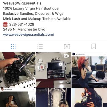 Weave & Wig Essentials - Ig page @weavewigessentials - Cosmetics & Beauty Supply Near Me - Inglewood, California Weave & Wig Essentials - Ig page @weavewigessentials - Cosmetics & Beauty Supply Near Me - Inglewood, California