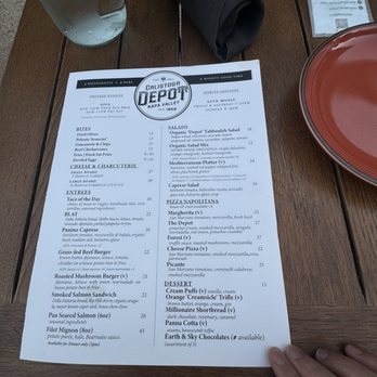 Calistoga Depot - Pizza Near Me - Calistoga, California