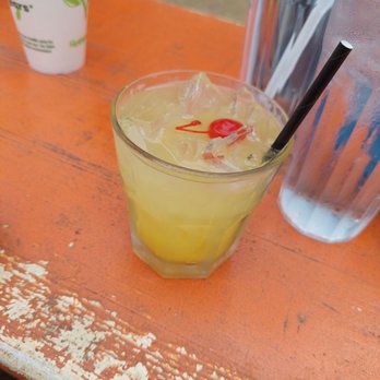 Rodeo Goat - Pineapple juice and vodka - Bars Near Me - Fort Worth, Texas Rodeo Goat - Pineapple juice and vodka - Bars Near Me - Fort Worth, Texas
