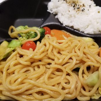 Yogi's Grill - Fried Yakisoba noodles. Soggy and not flavorful. - Salad Near Me - Phoenix, Arizona