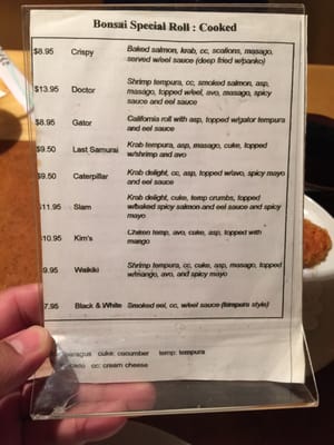 Menu photo 7 Bonsai Sushi Wesley Chapel, FL Menu photo 7 Bonsai Sushi Wesley Chapel, FL