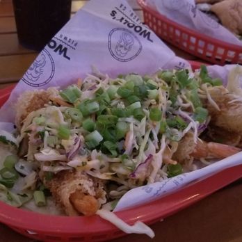 Wooly's - Shrimp tago...this one is really good. - Seafood Near Me - Pismo Beach, California Wooly's - Shrimp tago...this one is really good. - Seafood Near Me - Pismo Beach, California