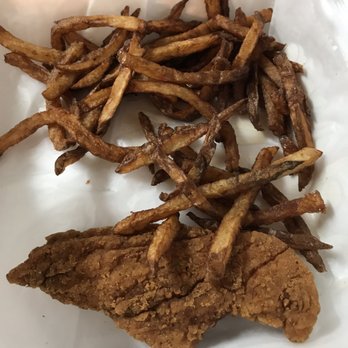 Rooster's Cafe - Kids Chicken fingers & fries (1 already eaten) - American Near Me - Cumming, Georgia