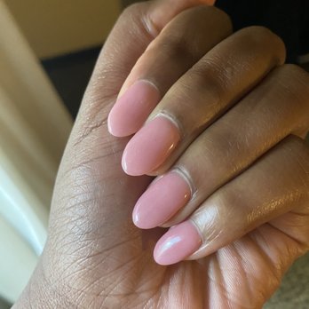 Today's Nails - Almond shape dip nails - Nail Salons Near Me - Anchorage, Alaska