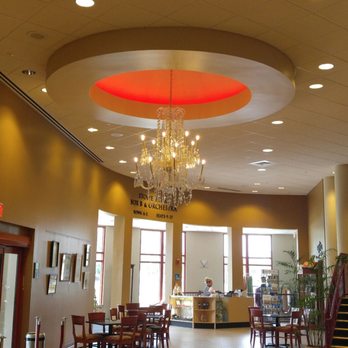 Manatee Performing Arts Center - Chandelier in the lobby is one of three from the original Gone With the Wind movie.  Beautiful! - Performing Arts Near Me - Bradenton, Florida