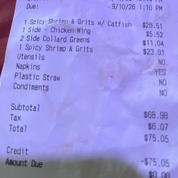 Receipt Receipt