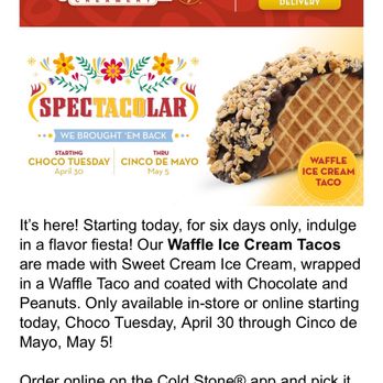 Cold Stone Creamery - Ice Cream & Frozen Yogurt Near Me - Raleigh, North Carolina