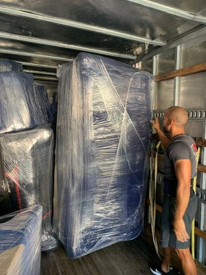 Free Packing Tape and Free Shrink Wrap - Our packers and movers bring all necessary moving materials and tools to every job. Our moving trucks are always stocked with moving blankets, shrink wrap, and tape (used to wrap mattresses, upholstered items, wooden, and metal items, and anything non-upholstered). Your movers and packers will always treat your valuable possessions with the utmost care and transport them with the accuracy and regard they deserve.