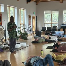 Lotus Sound Bath - On retreat at BMRC, Colorado