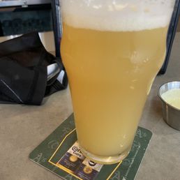 Bill and Balis version of hazy IPA on tap