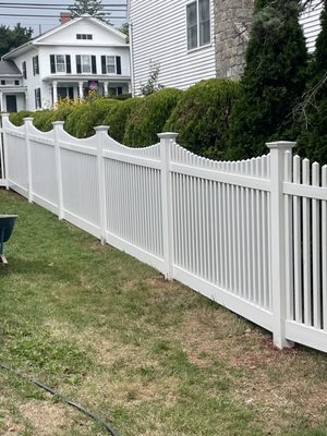 Vinyl Fence Installation and Repairs - Whether you are looking for a privacy fence or a decorative picket fence, we can help. We offer many types and styles from manufacturers Eastern Wholesale Fence and Interstate Fence. We may be small, but we have the same vendors as the bigger fence companies and do not use products from the "big box" stores. Vinyl Fence Installation and Repairs - Whether you are looking for a privacy fence or a decorative picket fence, we can help. We offer many types and styles from manufacturers Eastern Wholesale Fence and Interstate Fence. We may be small, but we have the same vendors as the bigger fence companies and do not use products from the "big box" stores.