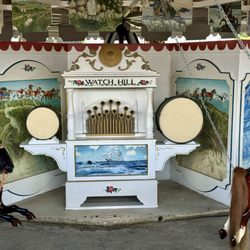 Watch Hill Merry Go Round & Beach - The carousel's band organ