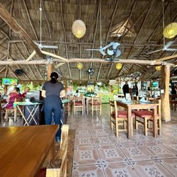 La Laguna Tino's - The inside of the restaurant