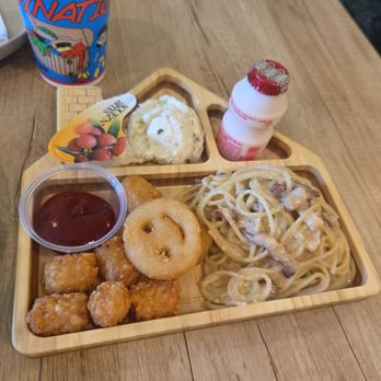 La Casa Mia - Kids Meal, Carbonara - Italian Near Me - Milpitas, California