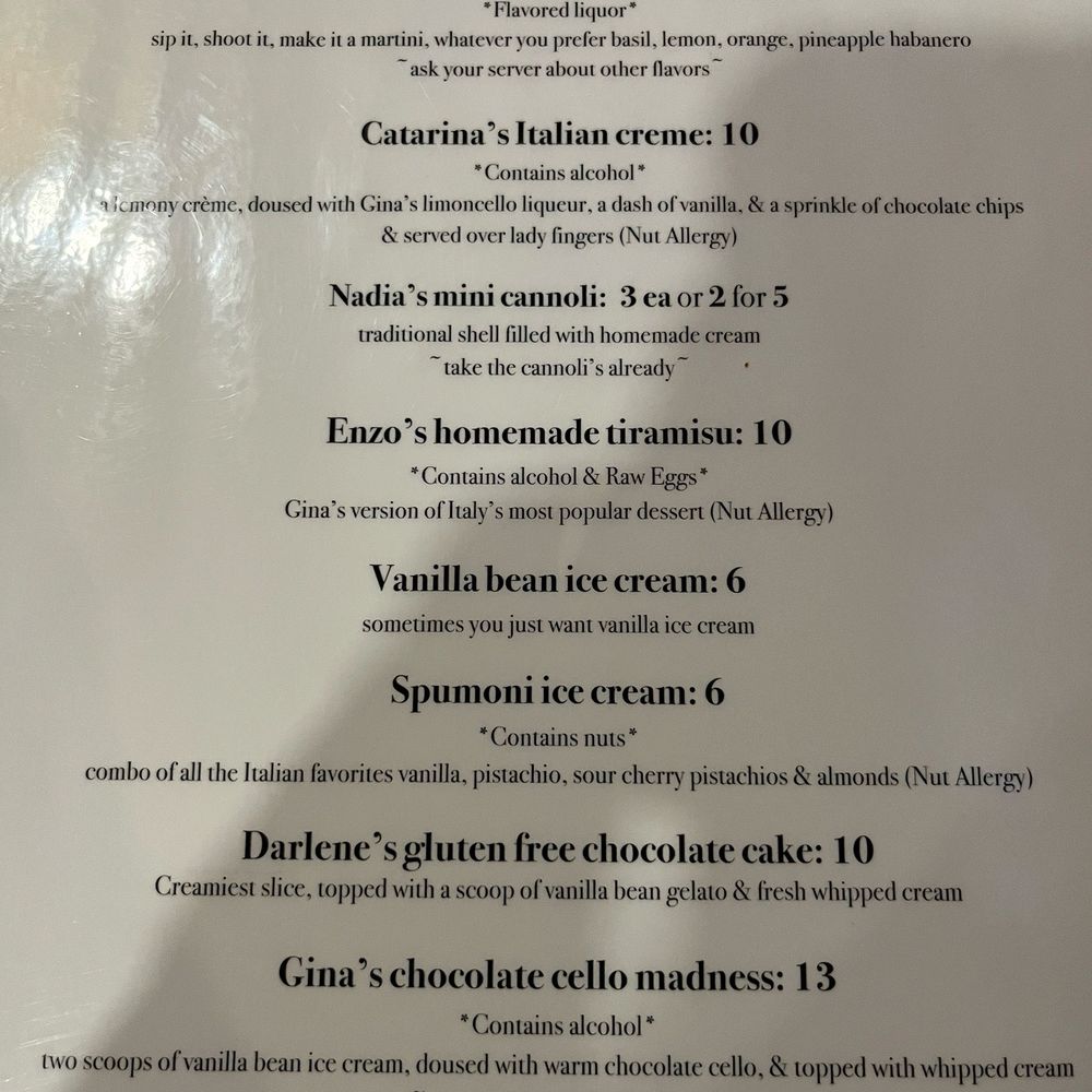 Bonelli's Cafe Italia - Updated dessert menu - Italian Near Me - Pensacola, Florida Bonelli's Cafe Italia - Updated dessert menu - Italian Near Me - Pensacola, Florida