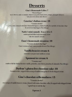 Menu photo 2 Bonelli's Cafe Italia Pensacola, FL Menu photo 2 Bonelli's Cafe Italia Pensacola, FL