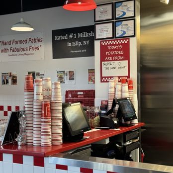 Five Guys - Front counter - Burgers Near Me - Alameda, California