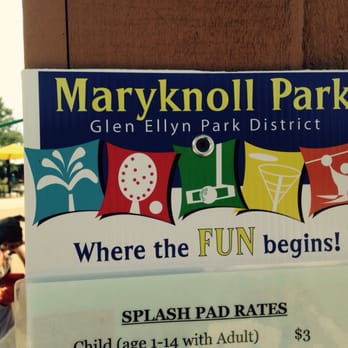 Maryknoll Park - Splash pad Entrance - Mini Golf Near Me - Glen Ellyn, Illinois Maryknoll Park - Splash pad Entrance - Mini Golf Near Me - Glen Ellyn, Illinois