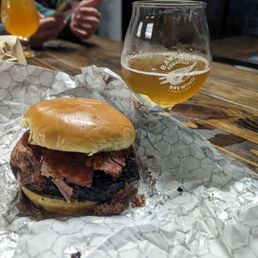 Brisket sandwich