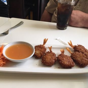 Chaba Thai Restaurant - coconut shrimp, tender and flaky crusted - Thai Near Me - Linwood, New Jersey Chaba Thai Restaurant - coconut shrimp, tender and flaky crusted - Thai Near Me - Linwood, New Jersey