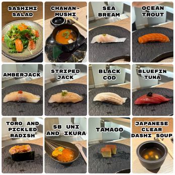 Kuramoto - 10/01/2025 lunch omakase - Sushi Bars Near Me - Tustin, California