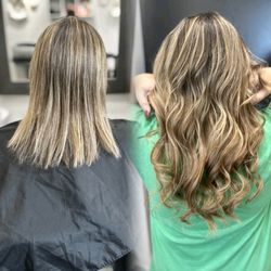 The Hair Boutique - Hair Extensions added for length and volume.