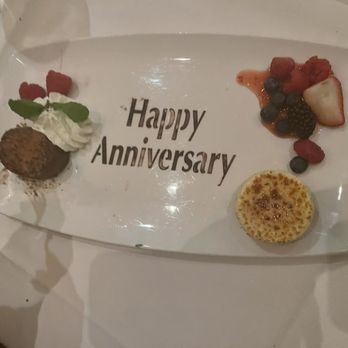 The Capital Grille - Special occasions. They gave this desert free. - Steakhouses Near Me - Cherry Hill, New Jersey The Capital Grille - Special occasions. They gave this desert free. - Steakhouses Near Me - Cherry Hill, New Jersey